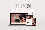 Beauty Salon Squarespace Site, a Squarespace Template by vectorocean (Thumbnail 5 of 11)