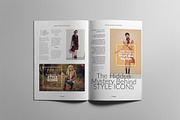 The Best Fashion Magazine Layout, a Magazine Template by Swayang (Thumbnail 12 of 18)
