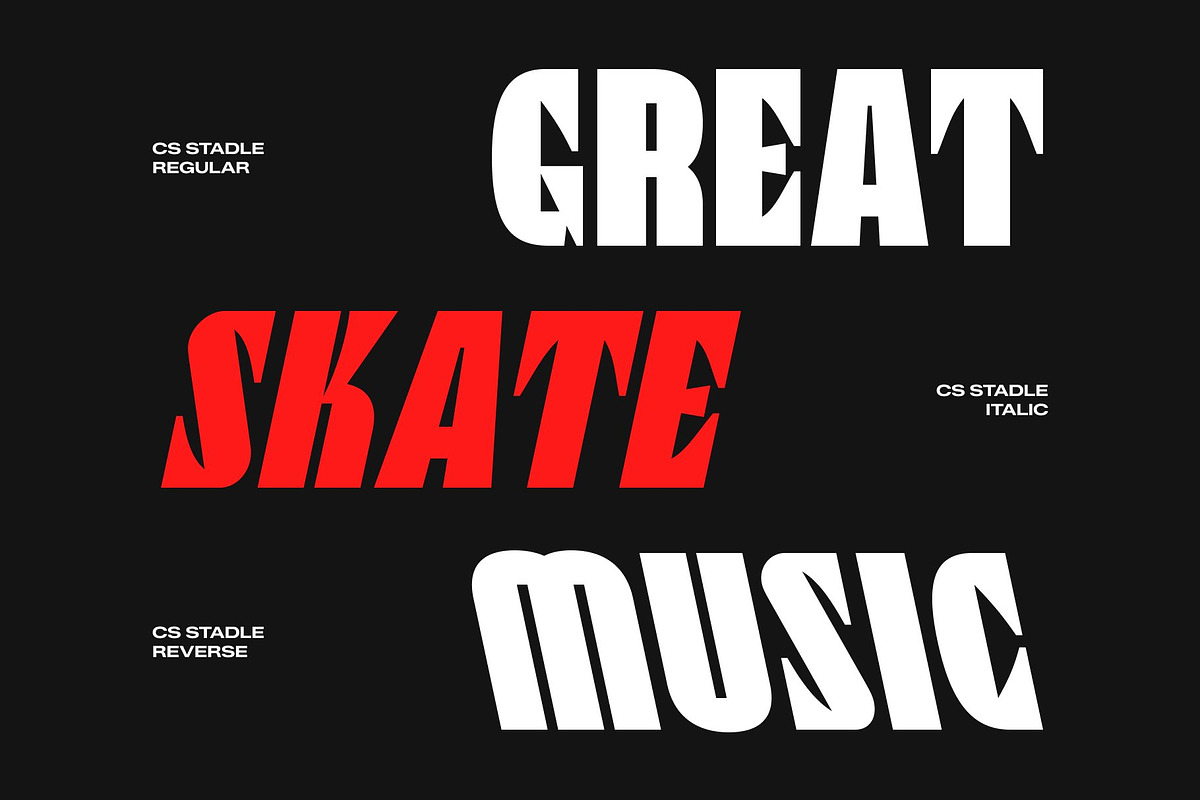 CS Stadle – Bold Sans Serif, a Sans Serif Font by Craft Supply Co. (Photo 2 of 8)