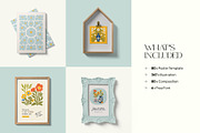 Bloom Garden | Wall Art Creator, an Object Graphic by Leleka.Store (Thumbnail 3 of 17)