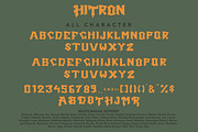 Hitron - Blackletter Typeface Font, a Handwritten Font by Arendxstudio (Thumbnail 9 of 9)