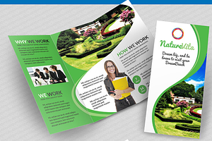 Multifunctional 3-fold Brochures