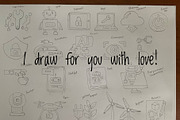 Technology Education Clipart Set, an Education Illustration by Palau (Thumbnail 7 of 10)