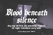 Nocturne Black — Gothic Horror Font, a Blackletter Font by Rillatype (Thumbnail 6 of 9)