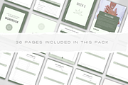 Law of Attraction Workbook | Canva, a Magazine Template by Designs by Darowan (Thumbnail 4 of 9)