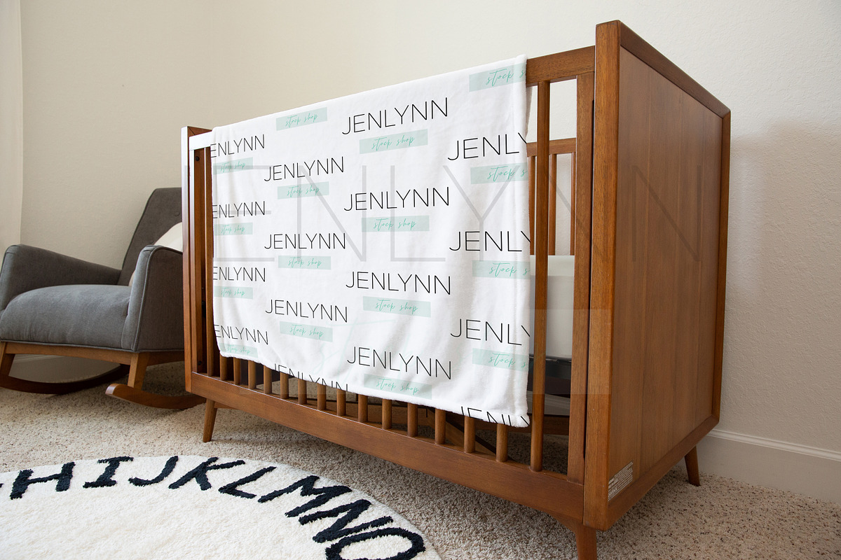 30x40 Minky Blanket Mockup #WE15, a Product Mockup by JENLYNN Stock Shop (Photo 1 of 5)