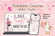 Last Toast Bachelorette Party RSVP, a Social Media Template by bellaROSEworkshop (Thumbnail 3 of 5)