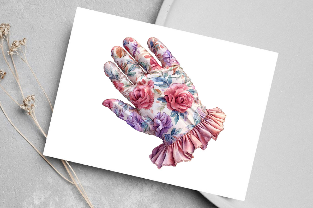Watercolor Toile Witch Clipart, an Illustration by Canvas Craft (Photo 6 of 8)