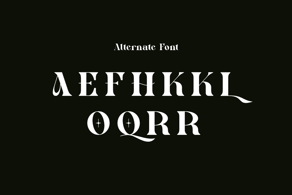 Eqaslo - Elegant Vintage Font, a Serif Font by Iqsiart Studio (Photo 12 of 14)