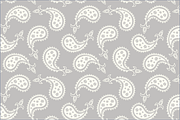 Seamless Paisley Patterns Vector, a Pattern Graphic by Studio Indigo (Thumbnail 6 of 9)