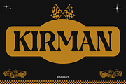 KIRMAN, a Font by Pinisi ART (Thumbnail 1 of 10)