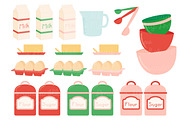 Cherry Bomb Baking Clipart & Vectors, an Illustration by Amanda Ilkov (Thumbnail 4 of 4)