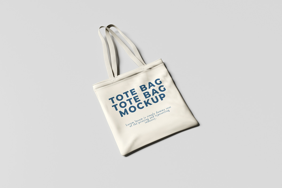 Tote Bag Mockup, a Packaging Mockup by AnasStudio (Photo 3 of 5)