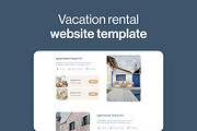 Wix website templates for rental, a Wix Template by Cluu.Design (Thumbnail 1 of 9)