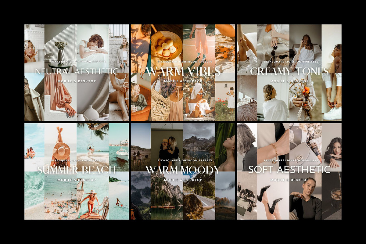 600+ Lightroom Preset Bundle, a Preset Add-On by PixaSquare (Photo 7 of 12)