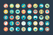 100+ Flat Education Vector Icons, a Duotone Icon by Vectors Market (Thumbnail 3 of 4)