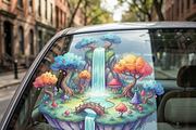 Fantasy Floating Island Art, a Shirt Mockup by Vector Stall (Thumbnail 10 of 15)