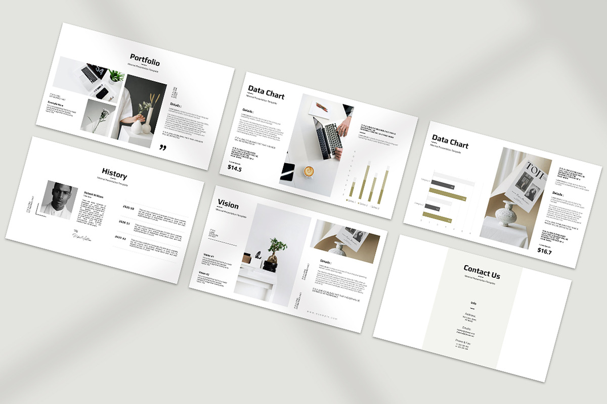 Minimal Presentation Template, a Presentation Template by PrintIdea (Photo 8 of 10)