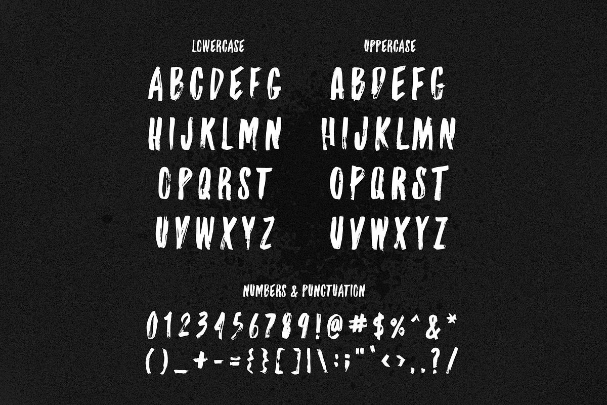 True Vibes - Paint Brush Font, a Handwritten Font by Visual Blends (Photo 3 of 8)