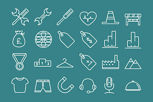 Outline (500 icons)