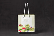 Matcha Dessert,Japanese watercolor, a Food Illustration by CreativeValuation (Thumbnail 9 of 13)