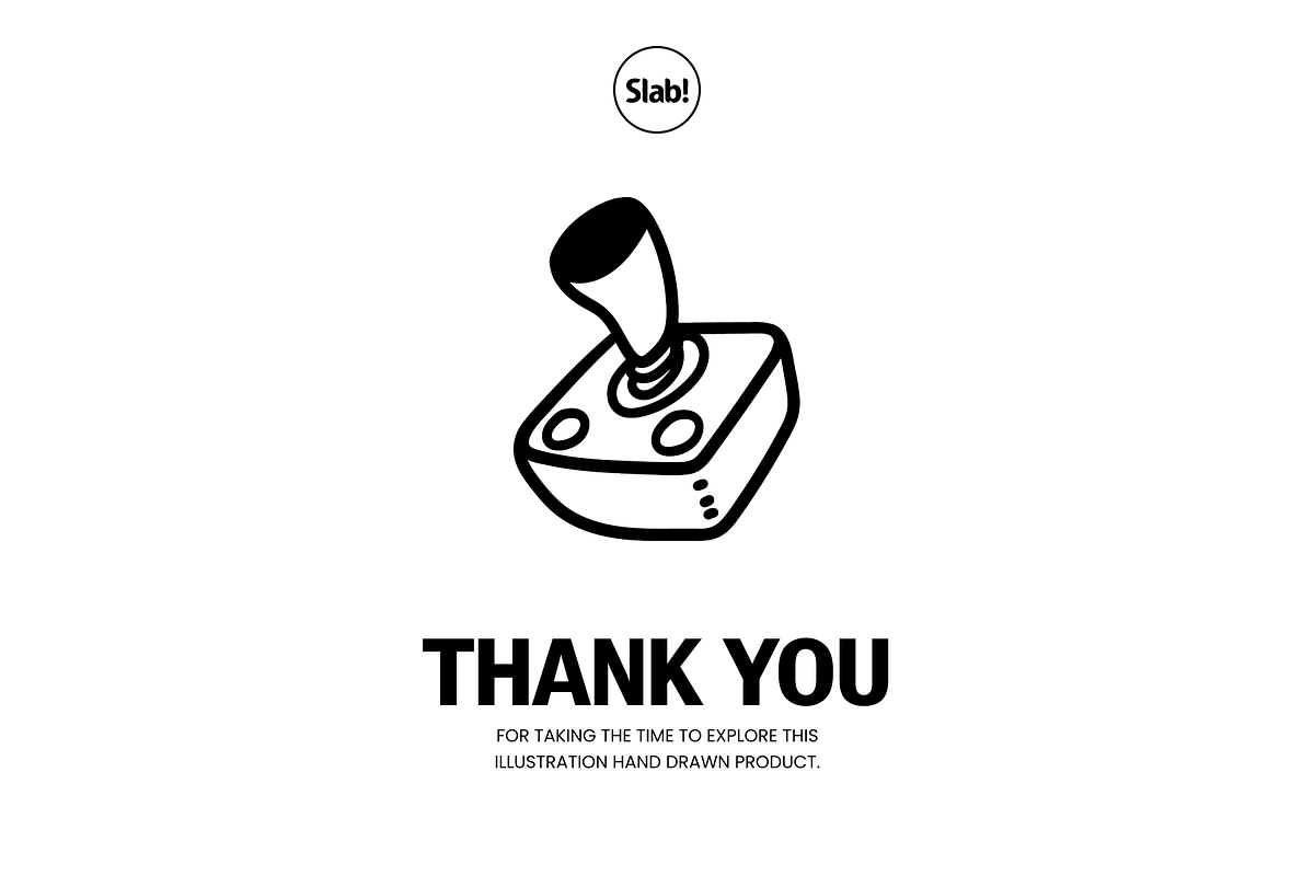 20 Gaming Hand Drawn Illustrations, an Object Illustration by SLAB! Design (Photo 3 of 3)
