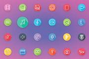 Media - Audio, Video & Photo Icons, a Solid Icon by FlatLineIcons (Thumbnail 5 of 7)