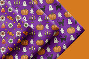 Halloween: Patterns & Clipart, a Seasonal Illustration by Elatedowl (Thumbnail 8 of 14)