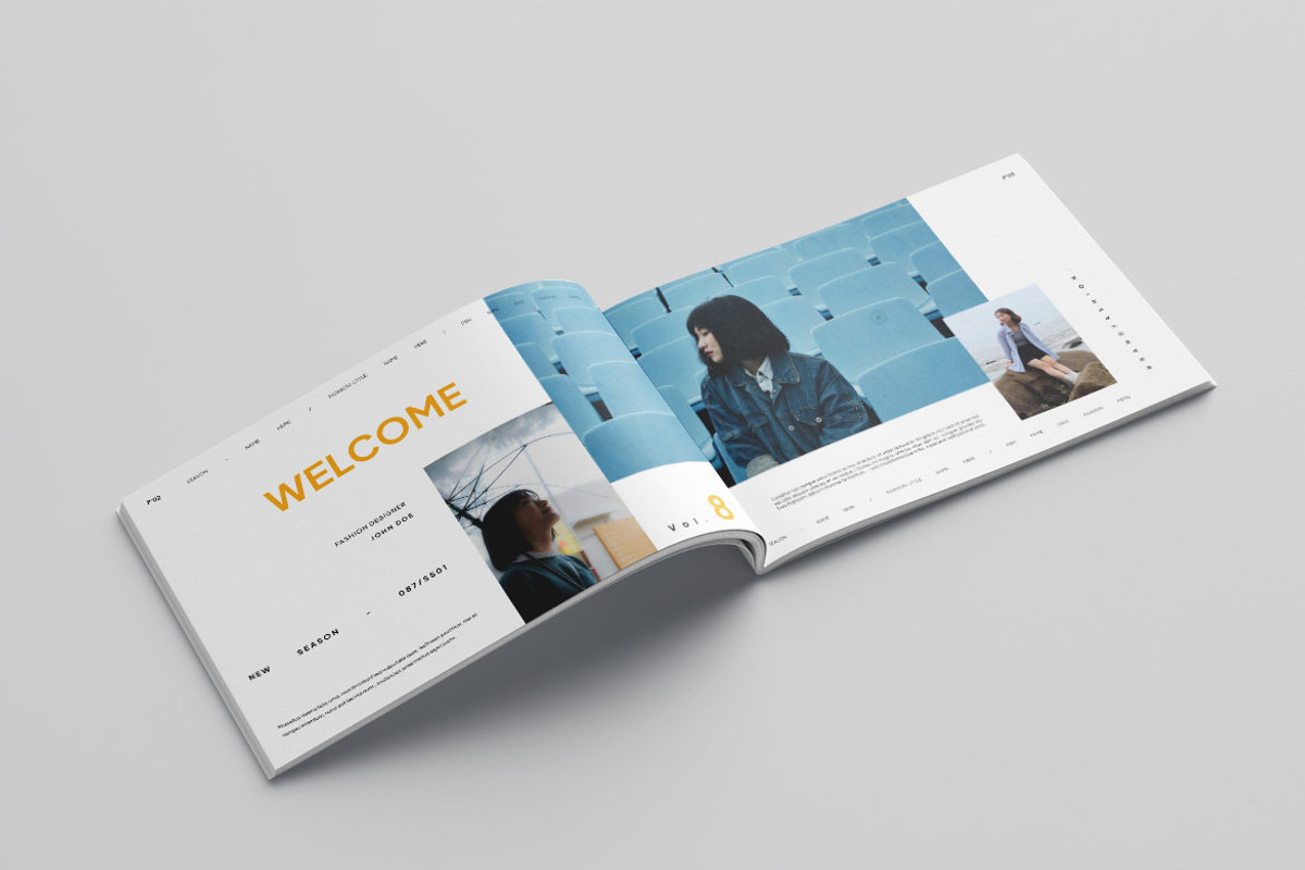 Fashion Catalog Vol.13, a Brochure Template by Bewalrus Studio (Photo 2 of 11)