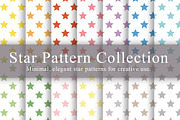14 Star Pattern Collection, a Pattern Graphic by NOMO DESIGN (Thumbnail 1 of 15)