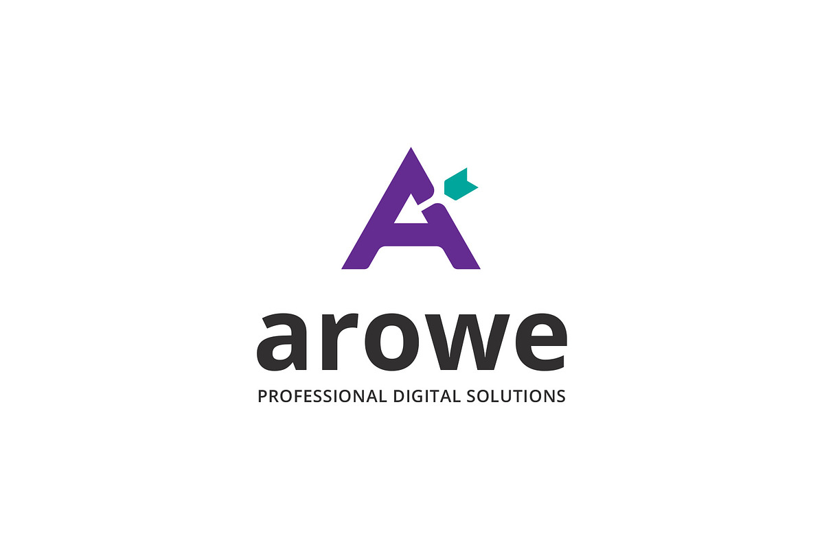 Arowe Letter A Arrow Logo, a Branding & Logo Template by Tovarkovdesign (Photo 1 of 6)