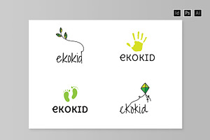 Ekokid logo templates