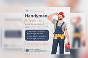 Handyman Services Poster Bundle, a Marketing Template by Mr. Temp Studio (Thumbnail 6 of 6)
