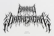 Meswady | Metal Font, a Blackletter Font by WingBuk (Thumbnail 5 of 14)