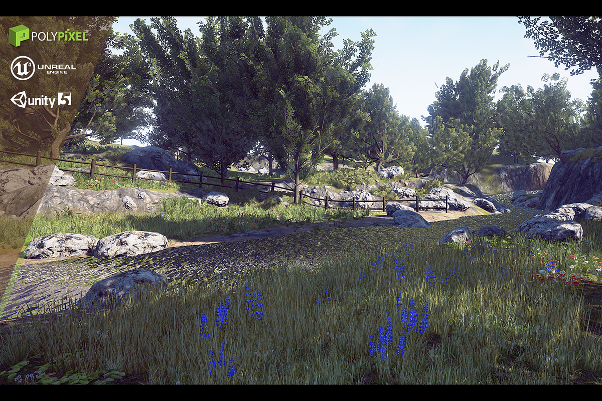 CountrySide Pack, an Environmental 3D Model by PolyPixel (Photo 5 of 9)