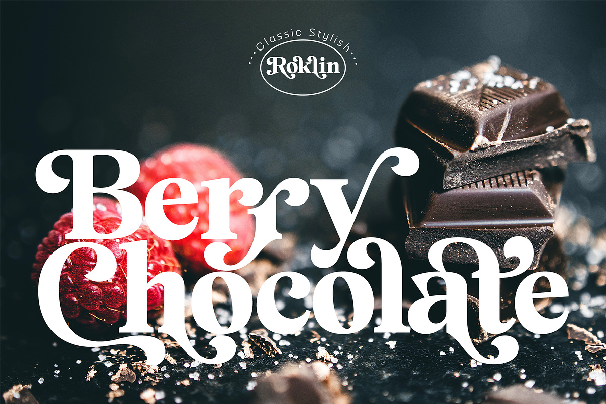 Roklin - Classic Stylish, a Serif Font by Sign Studio (Photo 7 of 11)