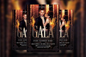 Elegant Gala Flyer Template