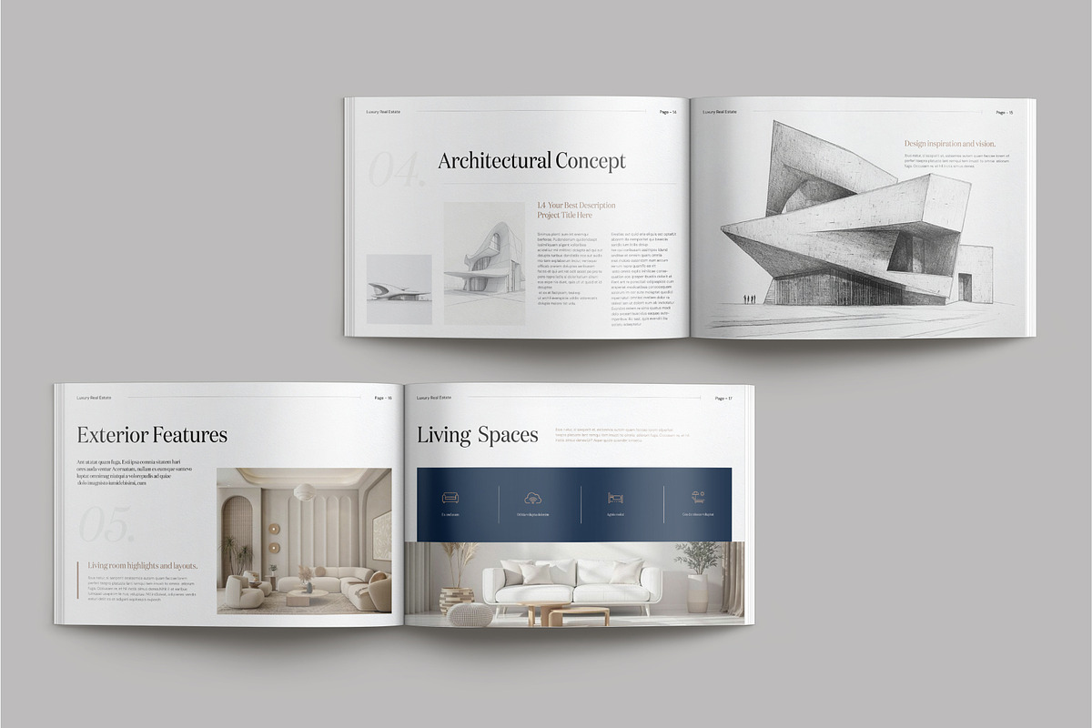 Real Estate Landscape Template, a Brochure Template by Cleffon_Graphic_Studio (Photo 5 of 10)