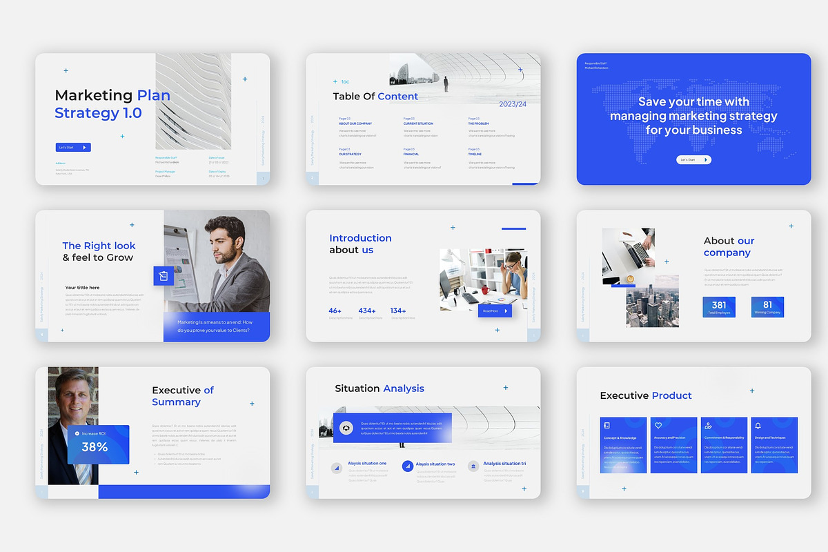 Marketing Strategy Keynote, a Presentation Template by Pixslides (Photo 2 of 5)