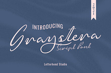 Graystera - Script Font