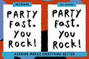 Heavy Handed Handmade 4 Font Family, a Handwritten Font by Maker Fonts (Thumbnail 10 of 13)