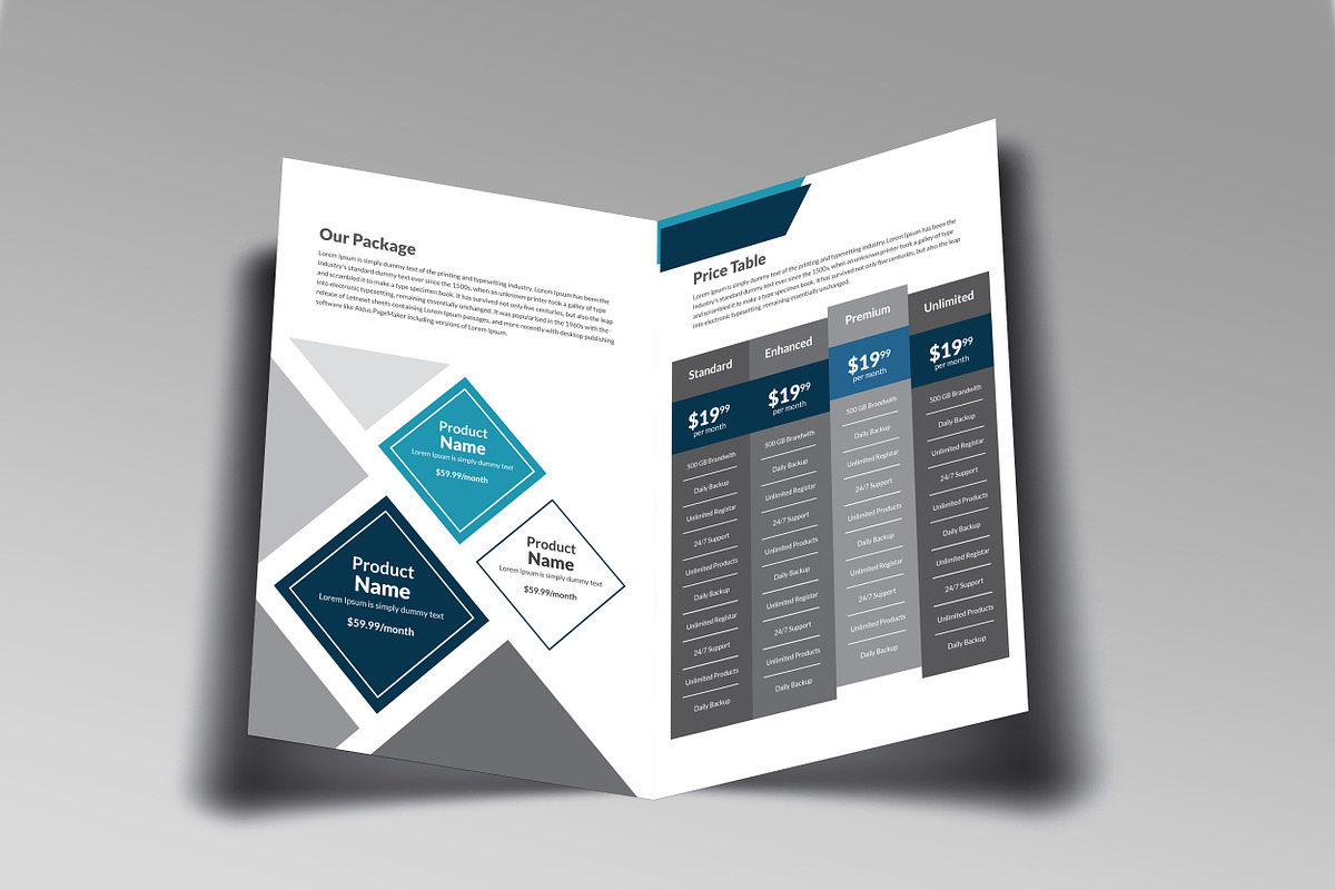 Creative Business Proposal Template, a Brochure Template by MRI STUDIO (Photo 10 of 11)