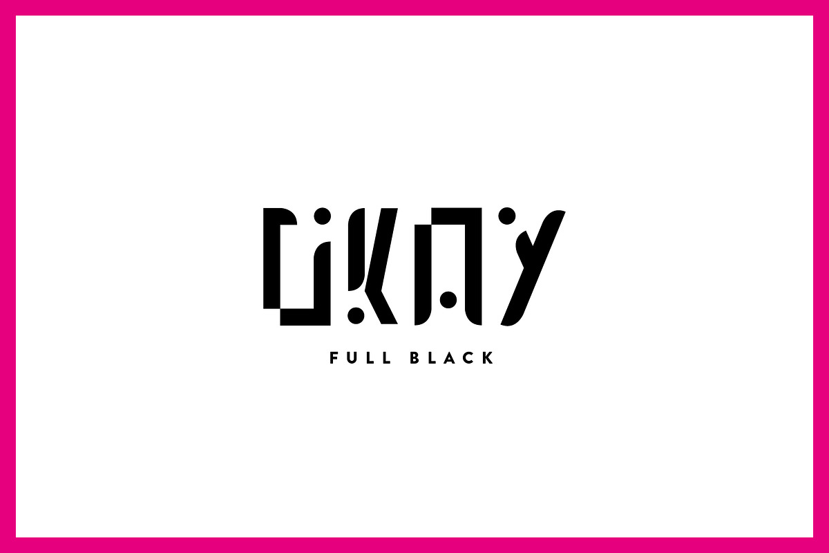 Dotery - Font Family preview 4