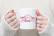 Coquette Bow Heart Love Valentine PN, an Illustration by designcity5 (Thumbnail 6 of 8)
