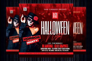 Halloween Party Flyer