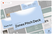 Zones Pitch Deck PowerPoint Template, a Presentation Template by Premast (Thumbnail 1 of 4)