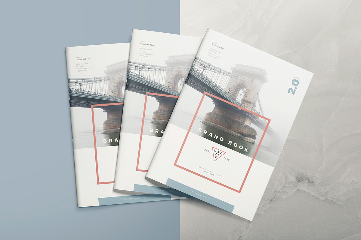 The Voyage - Brand Book Template, a Brochure Template by ZippyPixels (Photo 16 of 16)
