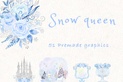 Snow queen, a Decorative Illustration by heyiamalice (Thumbnail 5 of 13)