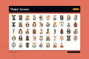 Melanin Magic Tarot Deck PNG, an Advertising Mockup by Jakayla Digital Co (Thumbnail 3 of 10)