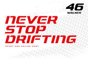 Gutsand - Sport and Racing Font, a Font by Typia Nesia (Thumbnail 9 of 18)